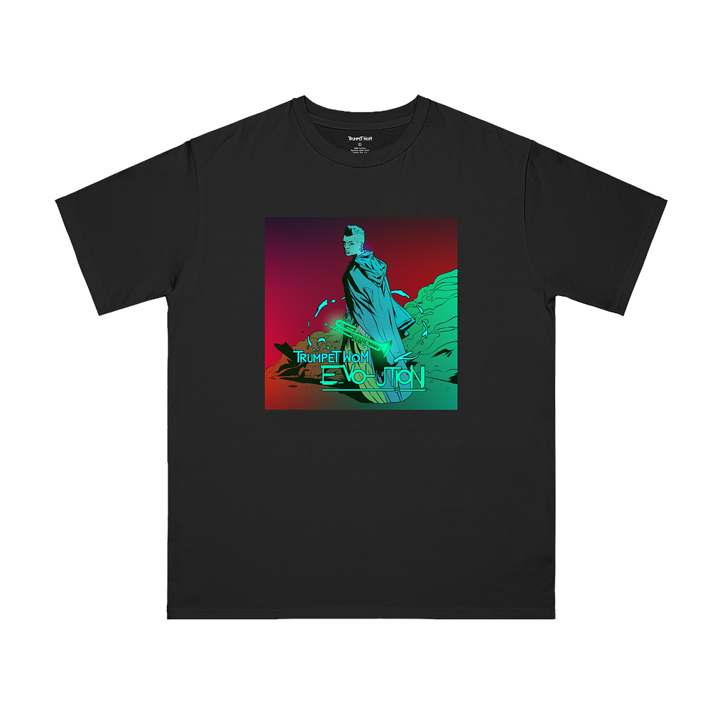 Trumpet Wom Evolution (Black) Tee