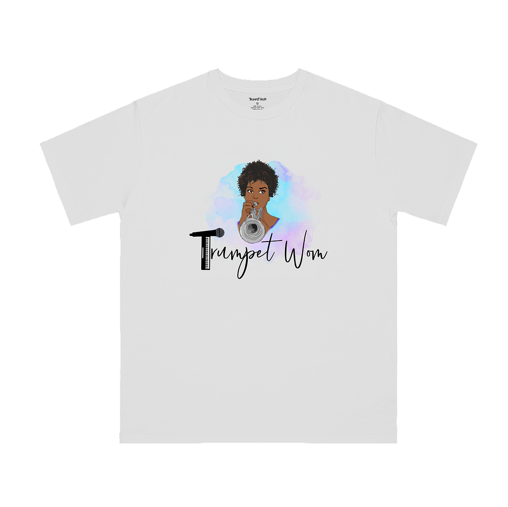 Trumpet Wom Logo Tee (white)