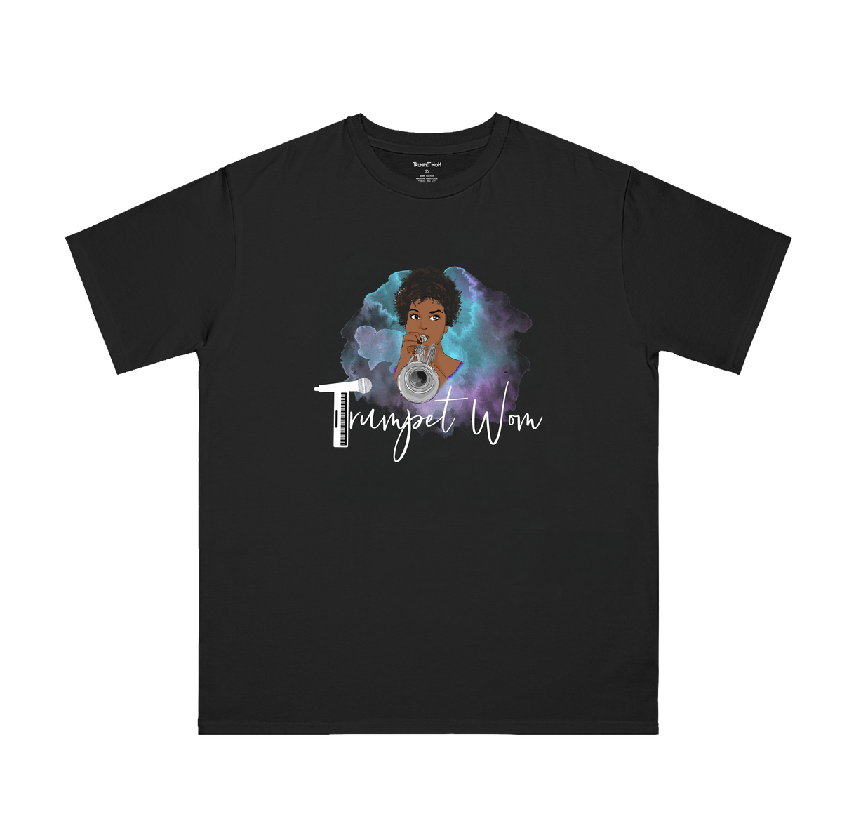 Trumpet Wom Logo Tee (Black)